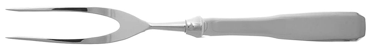 Wickford (Stainless, Cutlery) Large Stainless-Prong Roast Carving Fork by Towle Silver-1