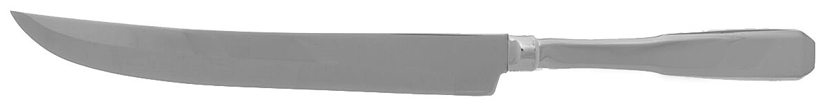 Wickford (Stainless, Cutlery) Large Stainless Blade Roast Carving Knife by Towle Silver-1