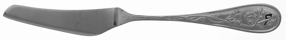 Wildflower (Stainless) Flat Handle Master Butter Knife by Towle Silver-1