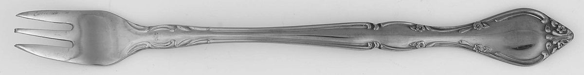 Winter Rose (Stainless) Cocktail/Seafood Fork by Towle Silver-1