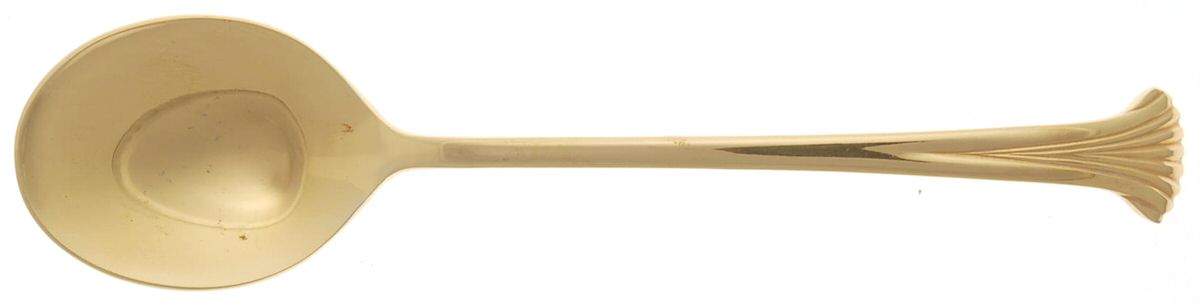 Golden Contessa (Gold Electroplate) Tablespoon (Serving Spoon) by Towle Silver-1