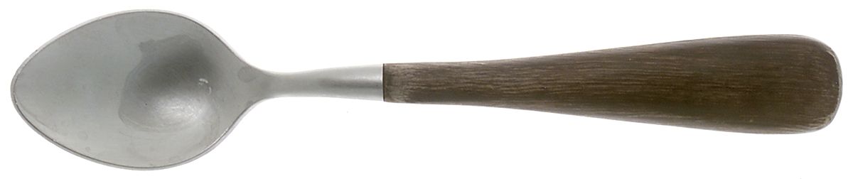 Briar (Stainless, Dark Brown Wood Handle) Teaspoon by Trend Pacific-1