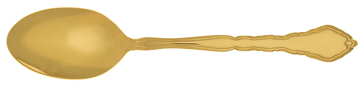 Golden Dorchester (Gold Electroplate) Place/Oval Soup Spoon by Towle Silver-1