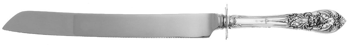 Richelieu (Sterling) Cake Slicer with Stainless Blade by Tuttle-1