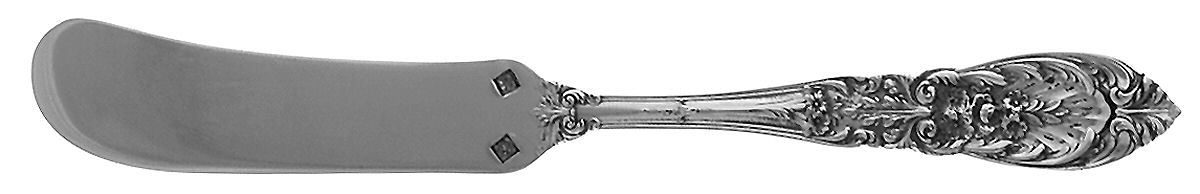 Richelieu (Sterling) Flat Handle Butter Spreader by Tuttle-1