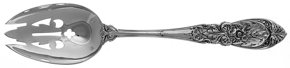 Richelieu (Sterling) Pierced Tablespoon (Serving Spoon) by Tuttle-1