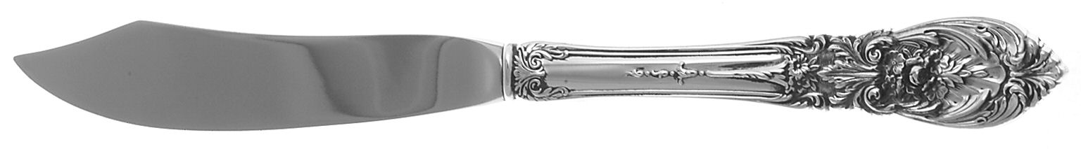Richelieu (Sterling) Individual Fish Knife with Silverplate Blade by Tuttle-1