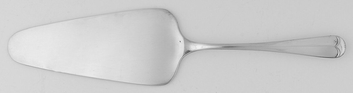 Rattail (Silverplate-Sheffield) Solid Pie Server by Towle Silver-1
