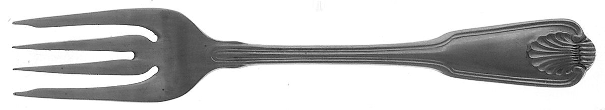 Boston Shell (Stainless) Individual Salad Fork by Towle Silver-1