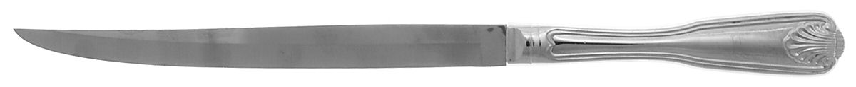 Boston Shell (Stainless) Large Stainless Blade Roast Carving Knife by Towle Silver-1