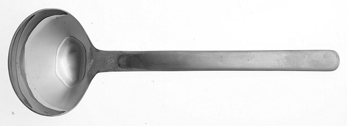 Pela (Stainless) Solid Gravy Ladle by Towle Silver-1