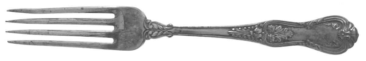 Regent (Silverplate, 1884, No Monograms) Fork by Tiffany & CO SILVER-1