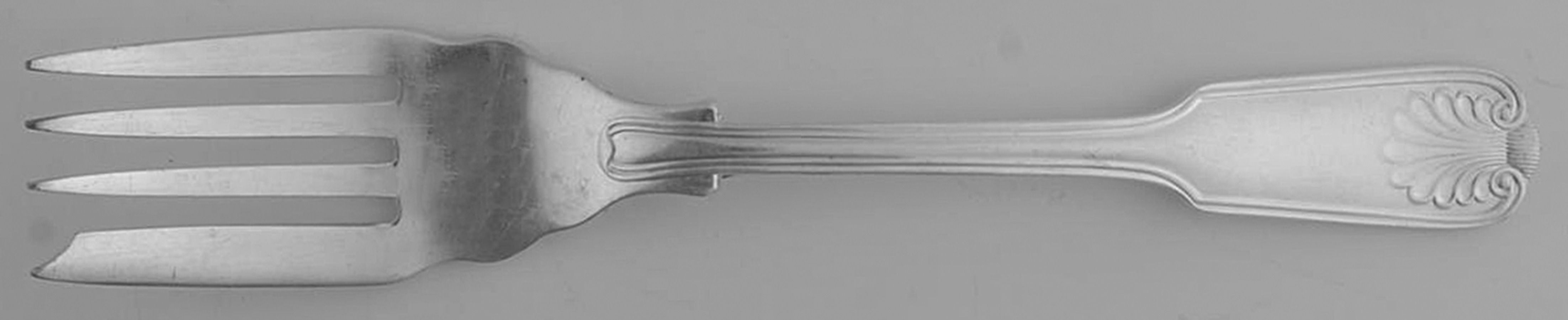 Fiddle Thread (Silverplate) Individual Salad Fork by Towle Silver-1
