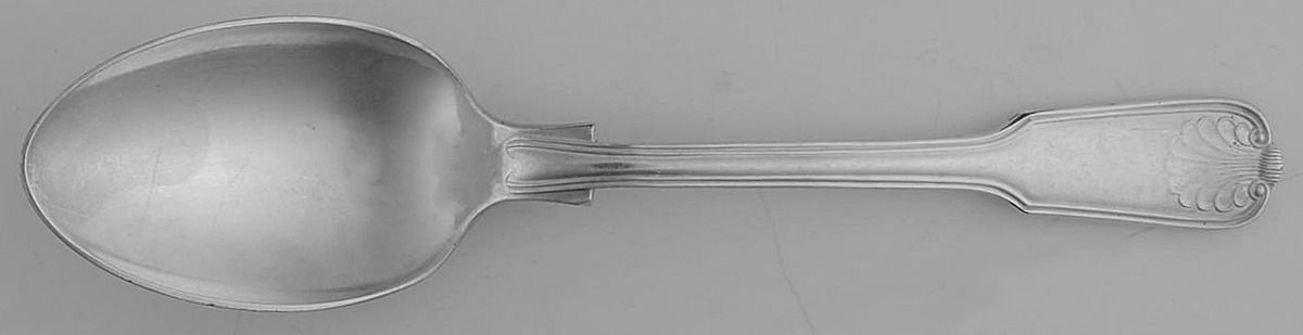 Fiddle Thread (Silverplate) Place/Oval Soup Spoon by Towle Silver-1
