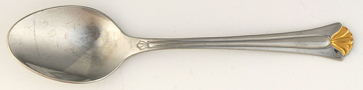 Gold Canterbury (Stainless) Teaspoon by Towle Silver-1