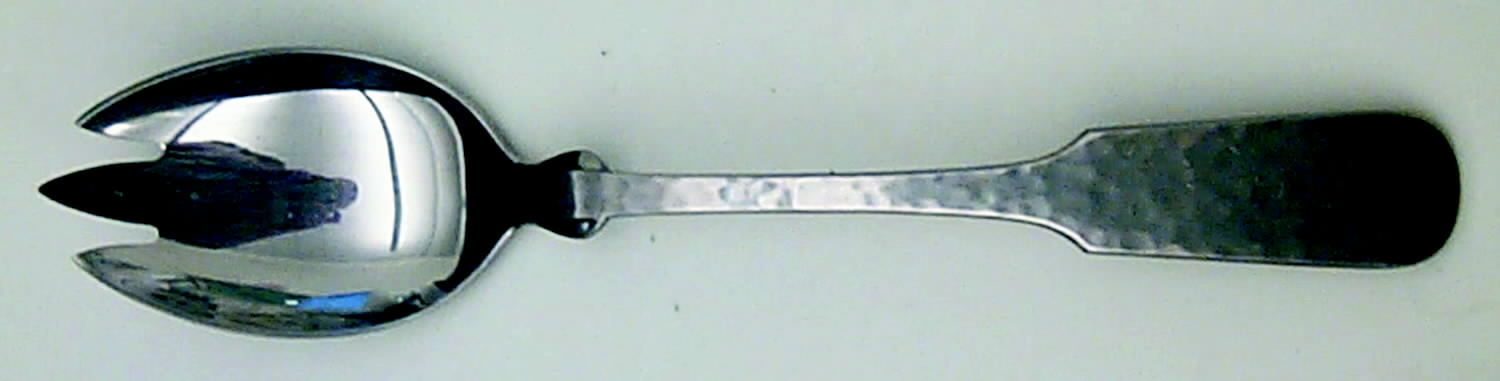 Hammersmith (Stainless, Germany, Glossy) Pierced Tablespoon (Serving Spoon) by Towle Silver-1