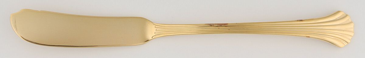 TWS250 Flat Handle Master Butter Knife by Towle Silver-1