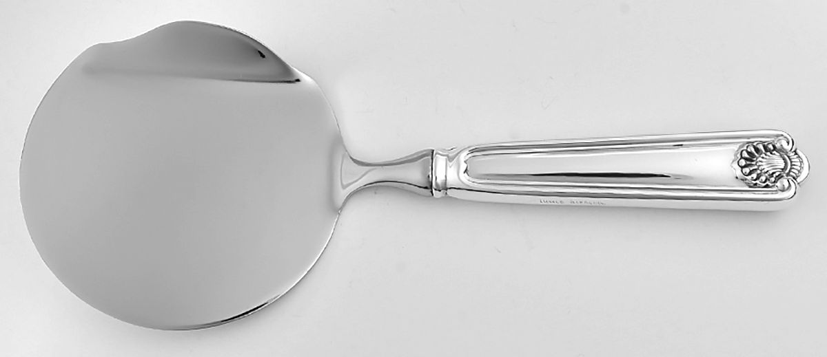 Fiddle Shell-Alden (Sterling) Cranberry Server with Stainless Bowl by Towle Silver-1