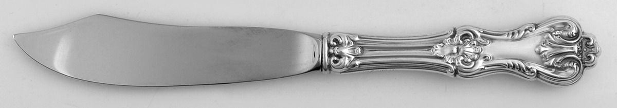 Federal Cotillion(Sterling, Newer) Individual Fish Knife with Stainless Blade by Towle Silver-1