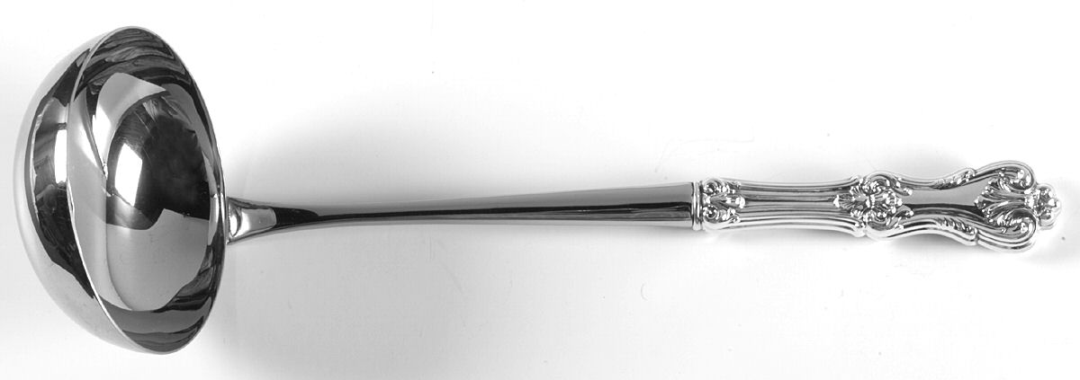 Federal Cotillion(Sterling, Newer) Soup Ladle with Stainless Bowl by Towle Silver-1