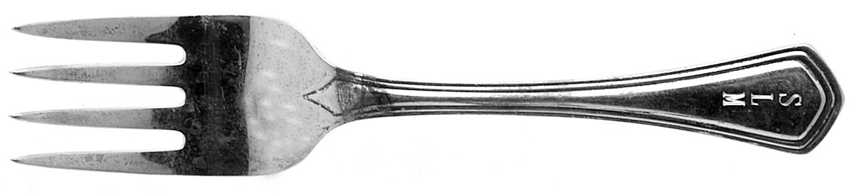 TIS10 (Sterling) Baby Fork by Tiffany & CO SILVER-1