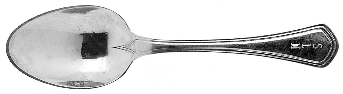 TIS10 (Sterling) Straight Handle Baby Spoon by Tiffany & CO SILVER-1
