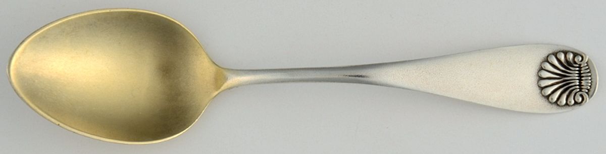 Shell (Sterling, 1889-1890) Demitasse Spoon by Towle Silver-1