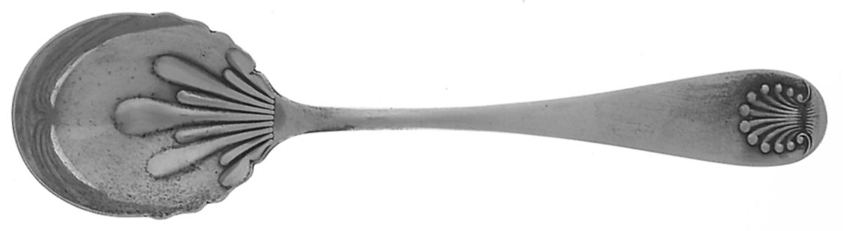 Shell (Sterling, 1889-1890) Sugar Spoon by Towle Silver-1