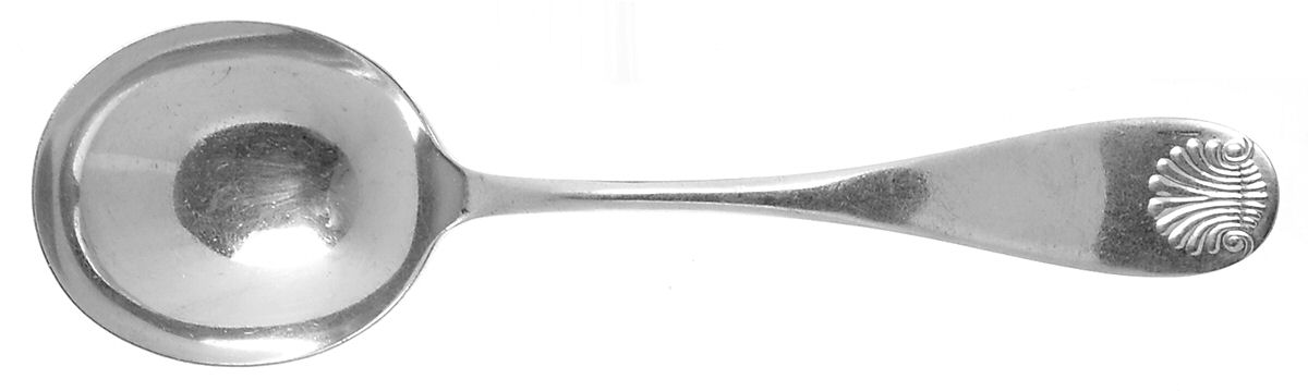Shell (Sterling, 1889-1890) Round Bowl Soup Spoon (Gumbo) by Towle Silver-1