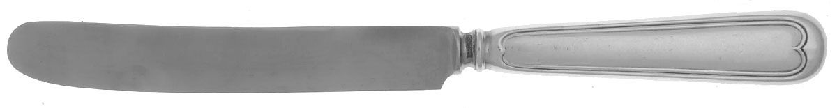 Fiddle Thread (Sterling) Old French Hollow Knife with Bolster by Towle Silver-1