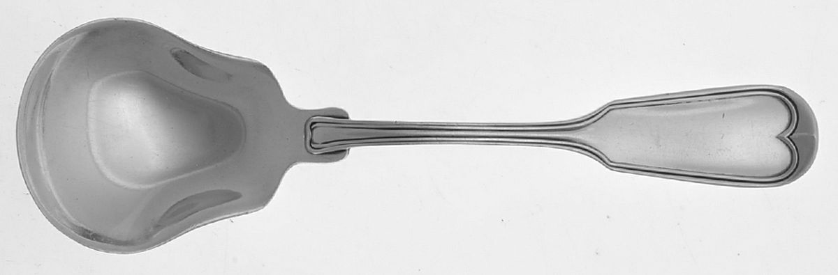 Fiddle Thread (Sterling) Sugar Spoon by Towle Silver-1