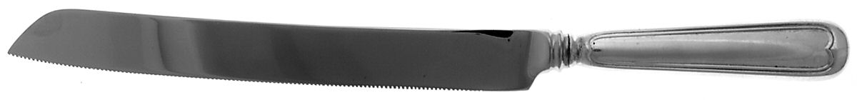 Fiddle Thread (Sterling) Cake Slicer with Stainless Blade by Towle Silver-1