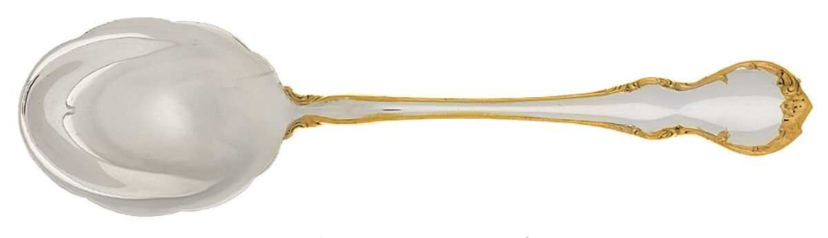 French Provincial-Gold (Sterling) Sugar Spoon by Towle Silver-1