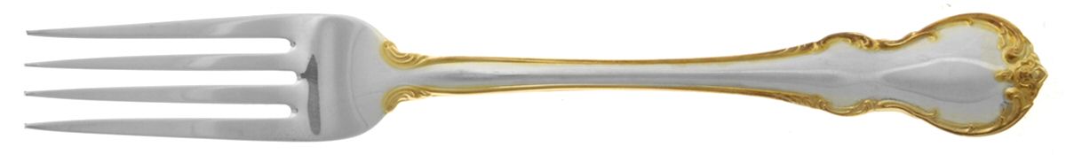 French Provincial-Gold (Sterling) Fork by Towle Silver-1