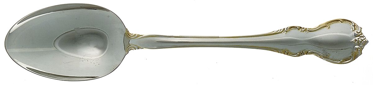 French Provincial-Gold (Sterling) Dessert/Oval Soup Spoon by Towle Silver-1