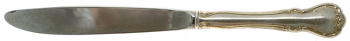 French Provincial-Gold (Sterling) Modern Hollow Knife by Towle Silver-1