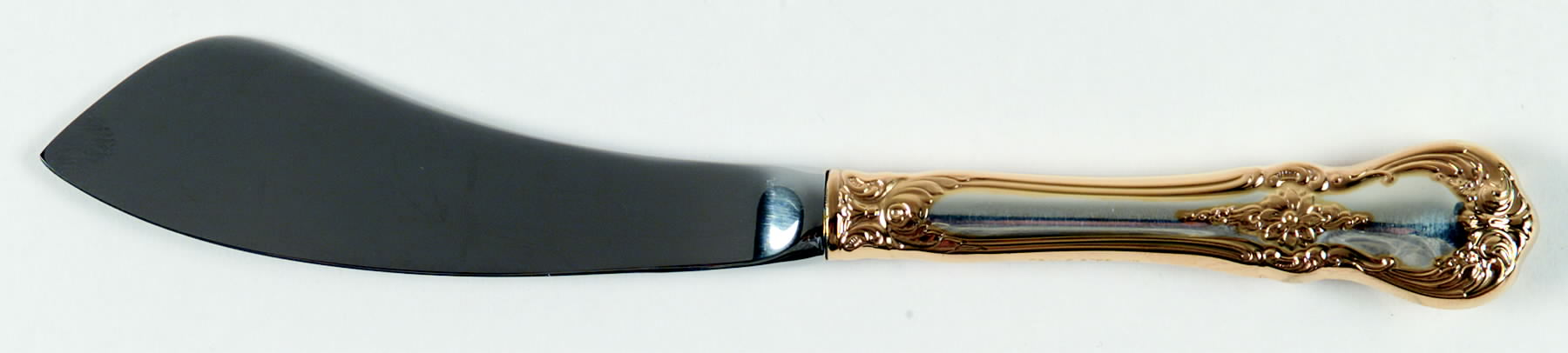 Old Master Gold (Sterling) Hollow Handle Master Butter Knife by Towle Silver-1