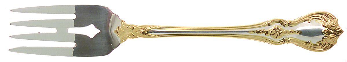 Old Master Gold (Sterling) Individual Salad Fork by Towle Silver-1