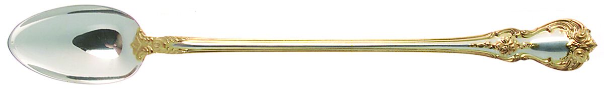 Old Master Gold (Sterling) Iced Tea Spoon by Towle Silver-1