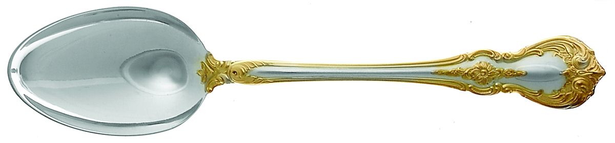 Old Master Gold (Sterling) Dessert/Oval Soup Spoon by Towle Silver-1