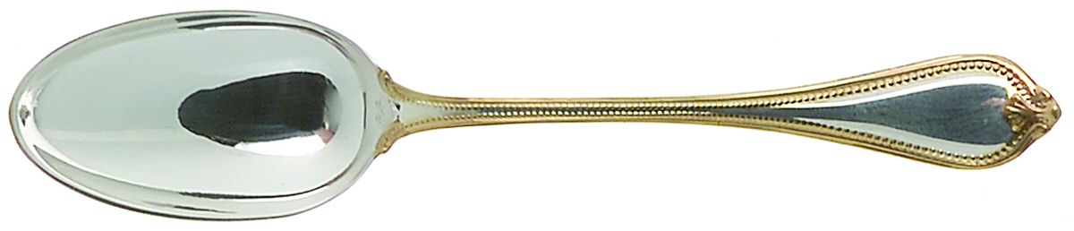 Old Newbury Gold (Sterling, Gold Acct) Demitasse Spoon by Towle Silver-1