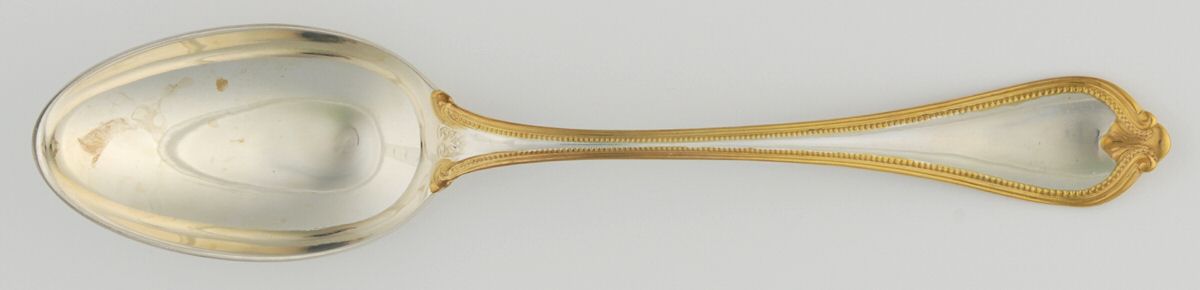 Old Newbury Gold (Sterling, Gold Acct) Teaspoon by Towle Silver-1