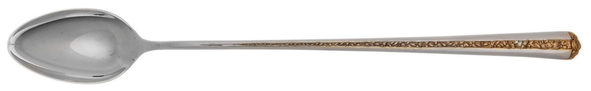 Rambler Rose Gold (Sterling, 1992) Iced Tea Spoon by Towle Silver-1