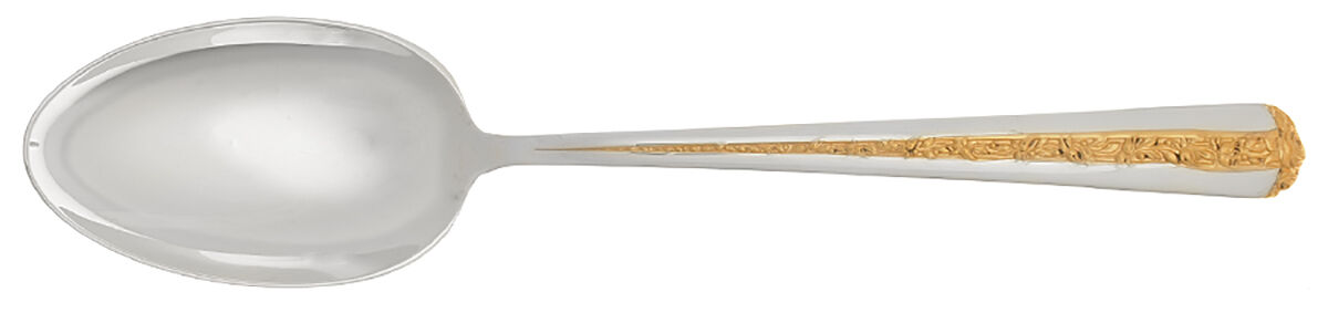 Rambler Rose Gold (Sterling, 1992) Tablespoon (Serving Spoon) by Towle Silver-1