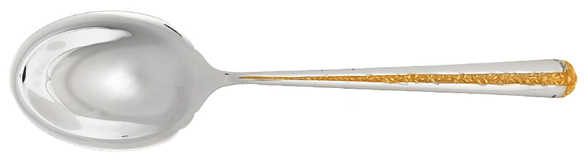 Rambler Rose Gold (Sterling, 1992) Sugar Spoon by Towle Silver-1