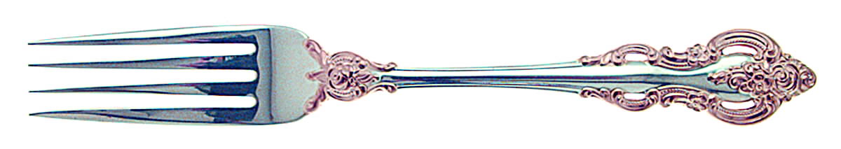 El Grandee Gold (Sterling, Gold Acct) Fork by Towle Silver-1