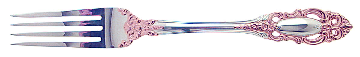 Grand Duchess Gold (Sterling) Fork by Towle Silver-1