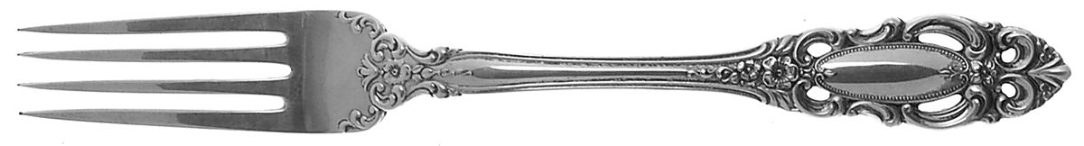 Grand Duchess Gold (Sterling) Fork by Towle Silver-1