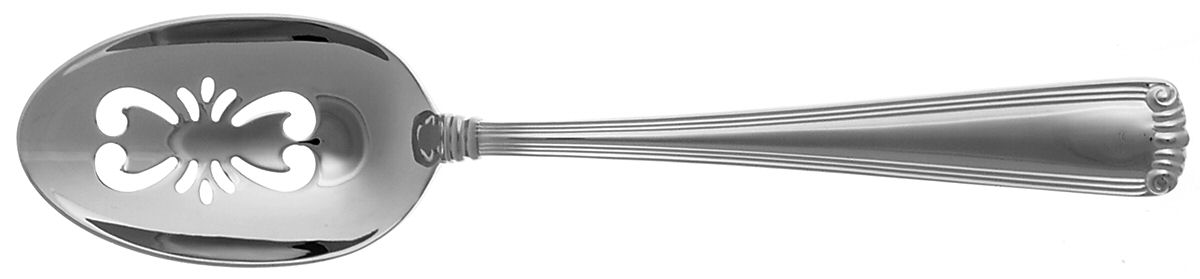 Boothbay (Stainless) Pierced Tablespoon (Serving Spoon) by Towle Silver-1