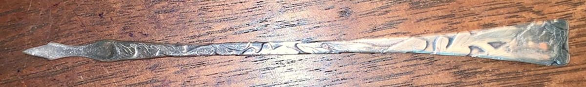 Lap-Over-Edge (Acid Etched) Lobster Pick by Tiffany & CO SILVER-1